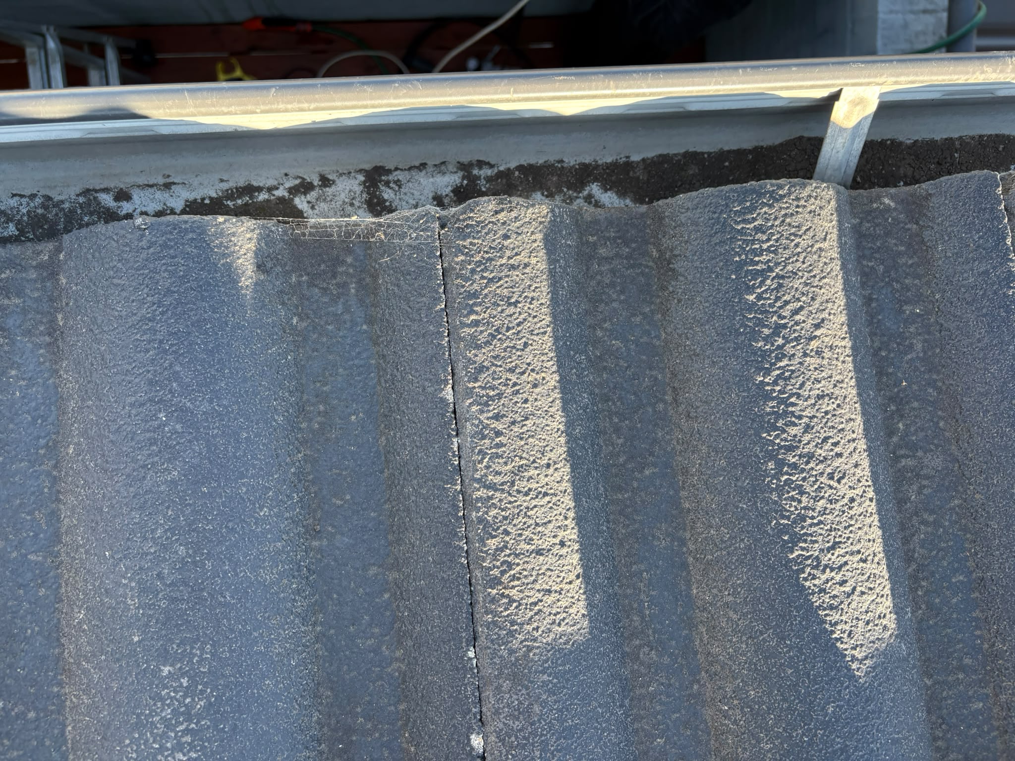 Roof Doctors gutter cleaning project